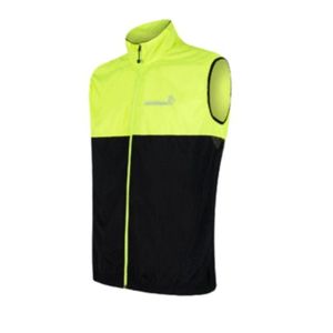 Pánska vesta Sensor Neon čierna / reflex žltá 18100040 XL